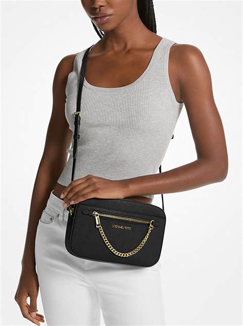 michael kors saffiano crossbody.